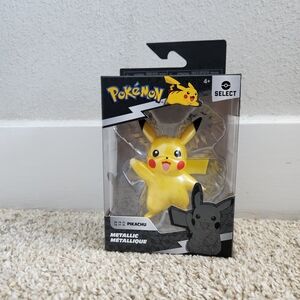 Pokemon Pikachu Metallic Figure